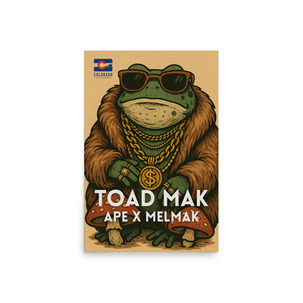 Toad Mak Genetic Poster