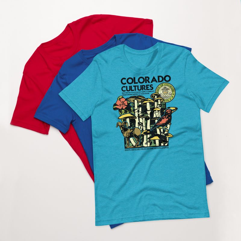 Colorado Cultures State Pride Bright T-Shirts