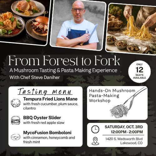 From Forest to Fork: A Mushroom Tasting and Pasta Making Experience
