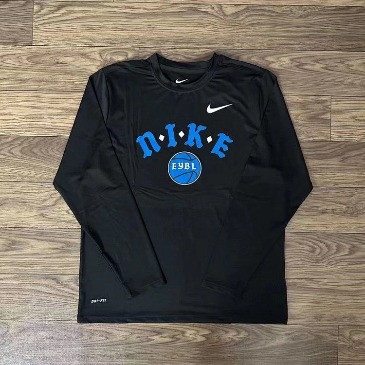 Nike EYBL black long compression shirt