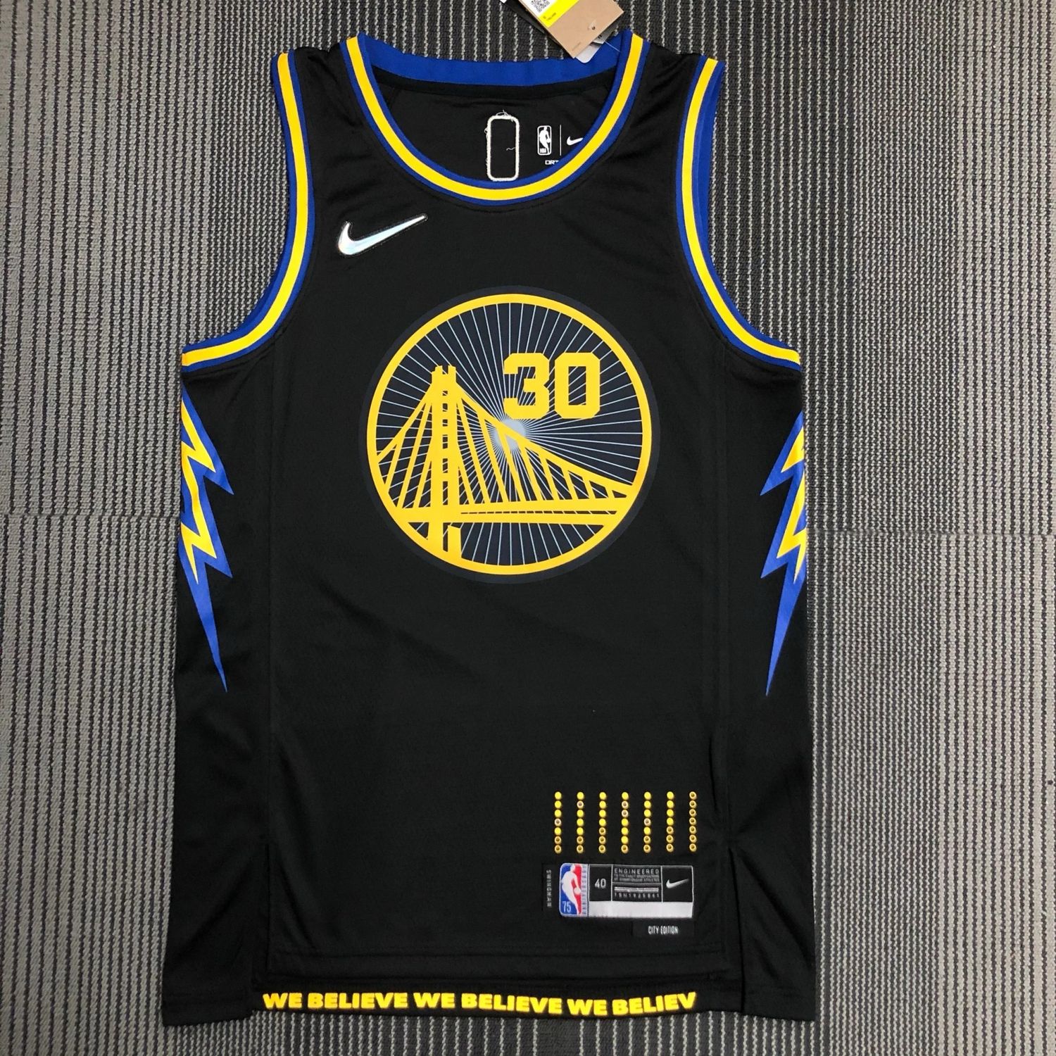 גופיית משחק NBA סטף קרי