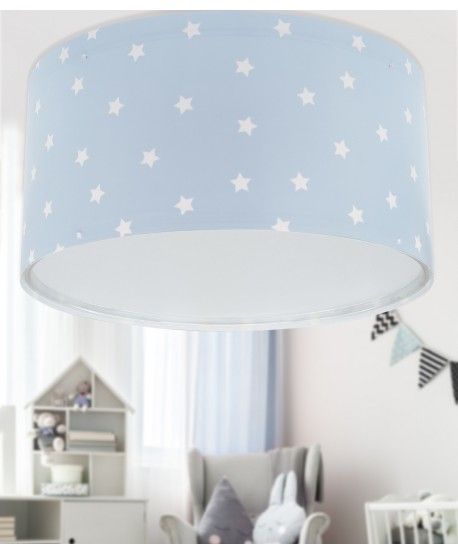 STAR LIGHT Stern Blau Deckenleuchte Kinder