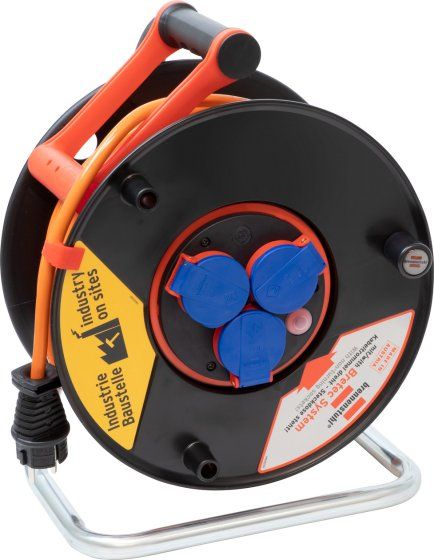 Garant ST 290 + Bretec IP44 Gewerbe-/Baustellen-Kabeltrommel, 40m AT-N07V3V3-F 3G1,5, 3x230V, orange