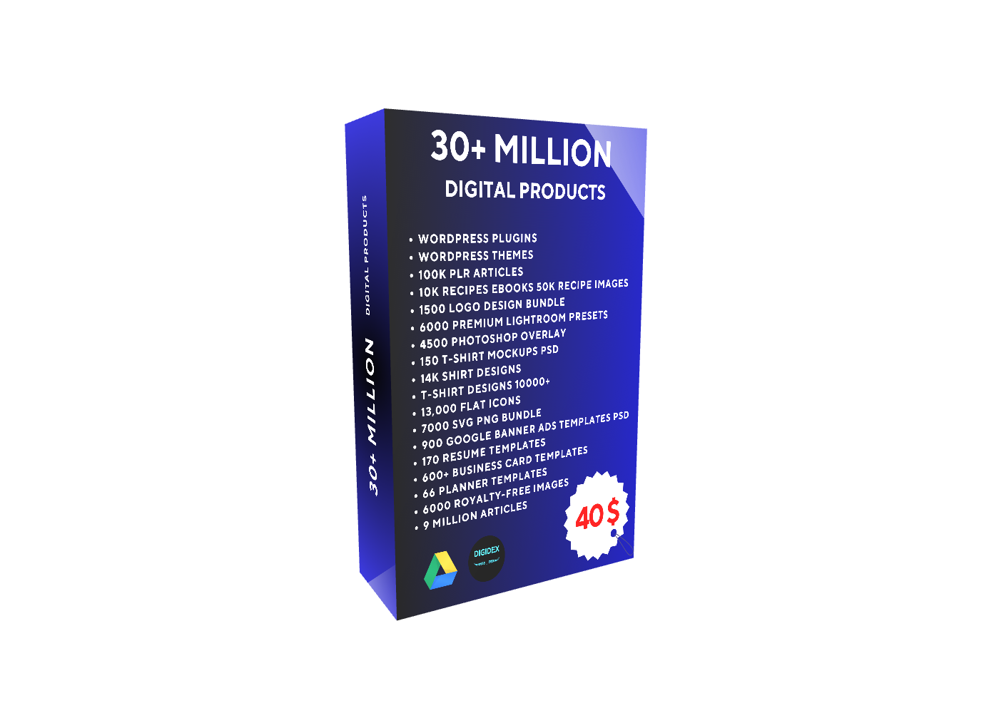 30+ Million Digital Products