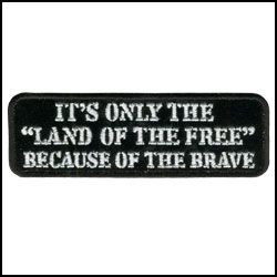 PPV1035 Land of the Free...Brave Patch