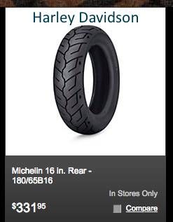 Michelin Scorcher 31 Tires 185/65 B16 & 130/60 B19 -Set