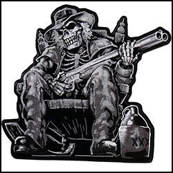 PPA8107 Moonshine Skeleton 9"