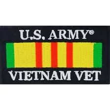 PM1207 Army Vet Vietnam patch