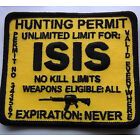ISIS Hunting Permit Patch 3x3