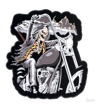 P5922 Grim Reaper on MC - Sml 4.5x5