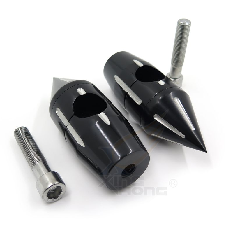 Black Handlebar Risers