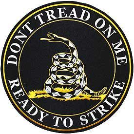 PM9074 Don’t tread on me patch-lg