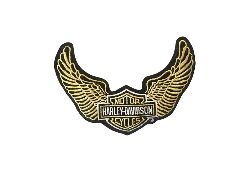 HD Motorcycles Bar & Shield with Upswept Wings