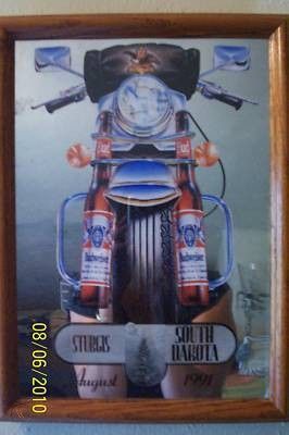 Sturgis 1991 Mirror 11x15 Framed