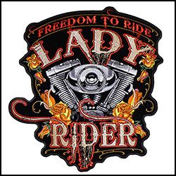 PPA4000 Lady Rider Patch