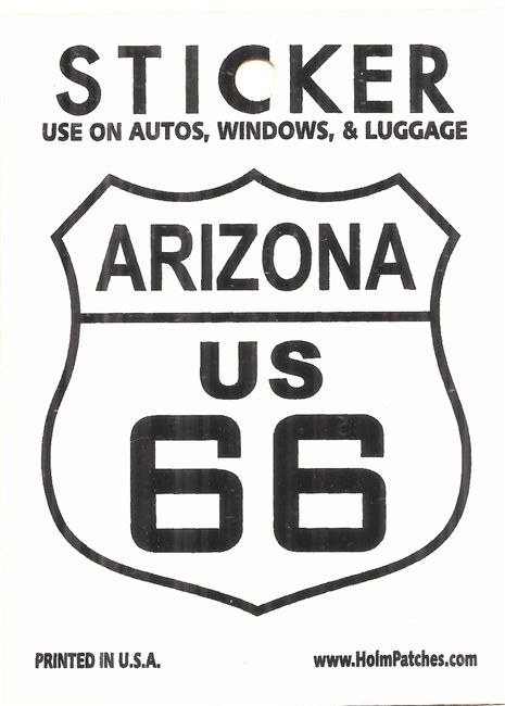 HO1116 az Rt 66 sticker