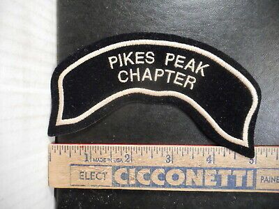 HD Pikes Peak Chapter Patch 5x3 (1.5)
