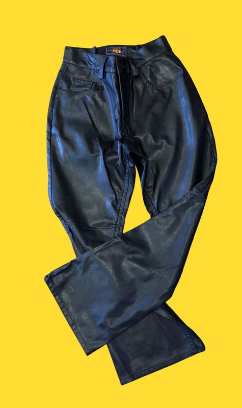 R66G ROUTE 66 FAUX LEATHER GIRL's PANTS - 7