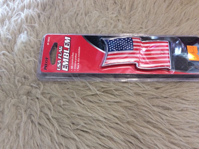 USA flag emblem