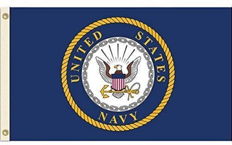 Navy Flag 6x9