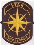 TRP4 Star Touring & Riding 9"x 11" Back Patches