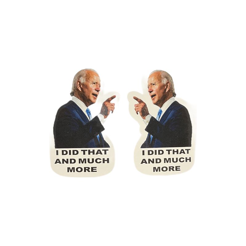 IDT I Did That Biden Gas Pump Stickers