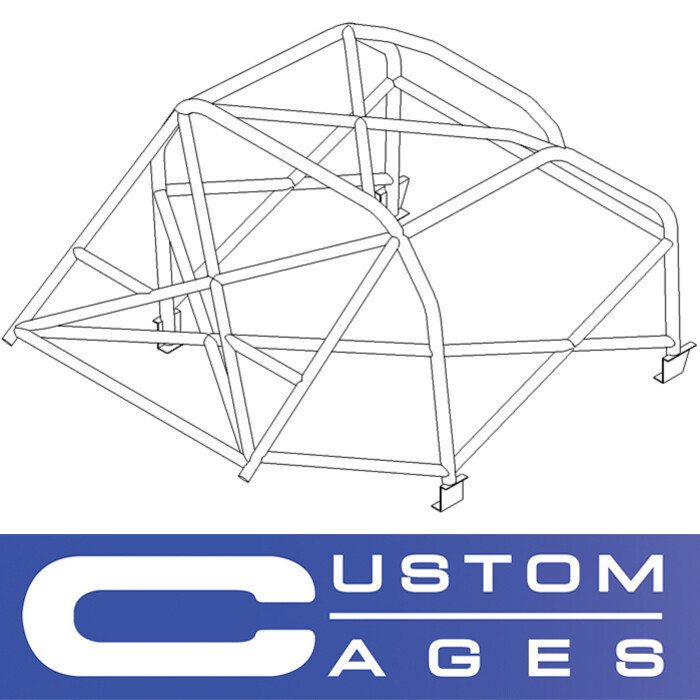 Custom Cages - FIA Ford Mustang Notchback Historic T45 roll cage