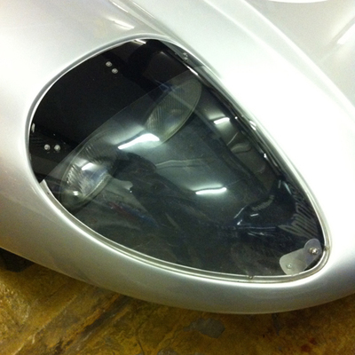 Marcos Perspex Headlamp Cover