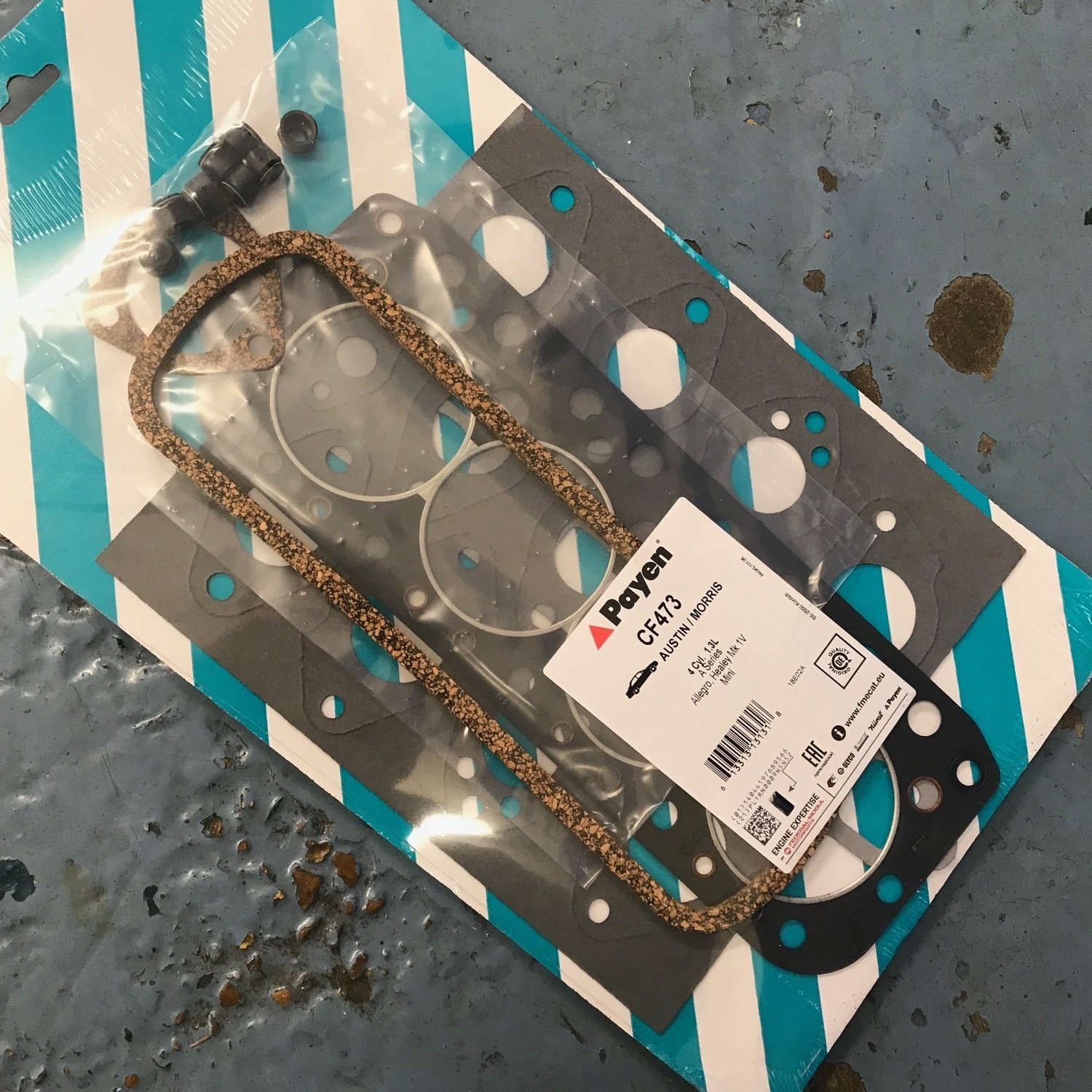 Payen CF473 A-series 1275 head gasket set - Mini Midget Payen CF473 A-series 1275 head gasket set - Mini Midget