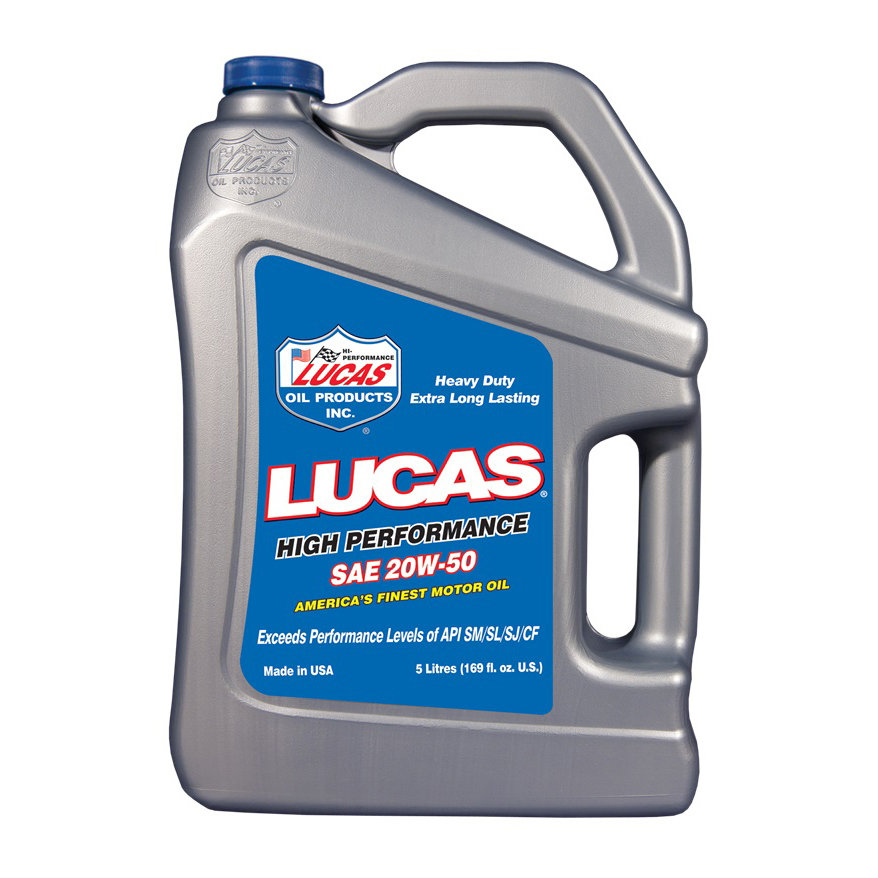 LUCAS - 20W50 classic car engine oil - 5 litre LUCAS - 20W50 classic car engine oil - 5 litre