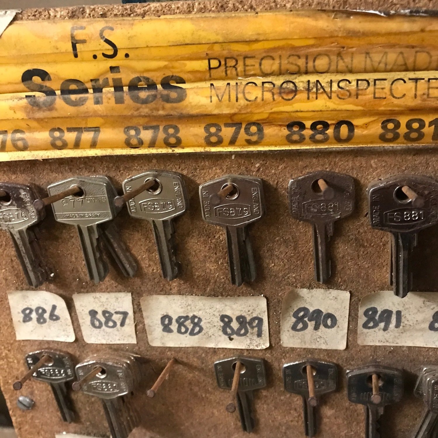 FS Series Keys FS Series Keys