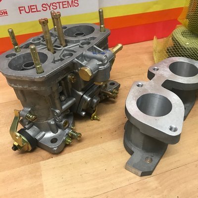 Jaguar 5.3 V12 Weber IDF carburettor and manifold kit