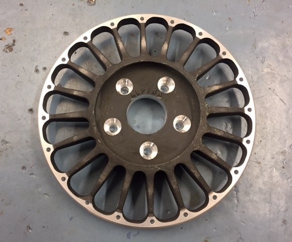 BMW 3.0CSL Alpina Magnesium Wheel Centre - 20 spoke, 5 x 120mm PCD BMW 3.0CSL Alpina Magnesium Wheel Centre - 20 spoke, 5 x 120mm PCD