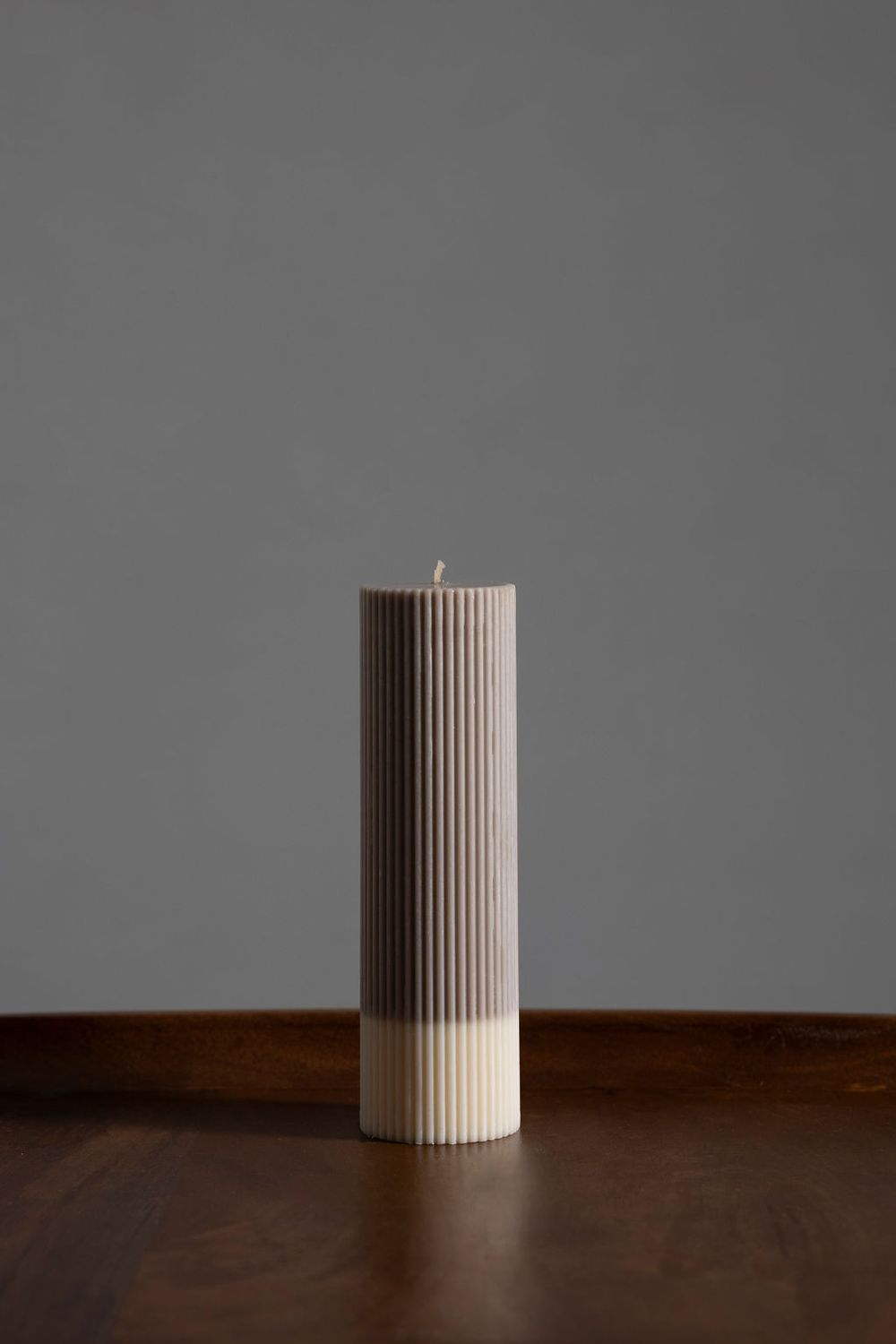 Duo-Color Pillar Candle