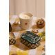 Wild Mushroom Soy wax ceramic candle 226gr, Bistro Mushroom