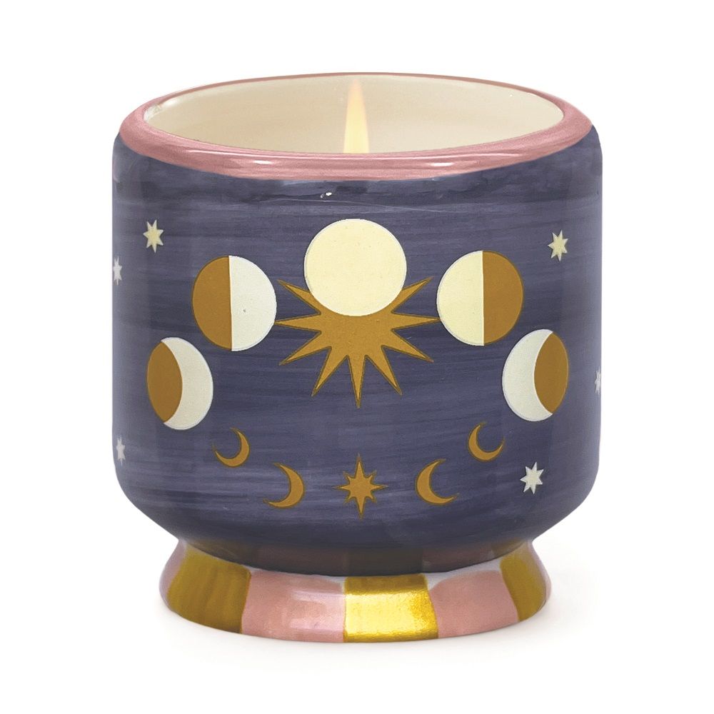 A dopo Moon Phases Ceramic Soy Candle 226g, Jasmine &amp; Rose