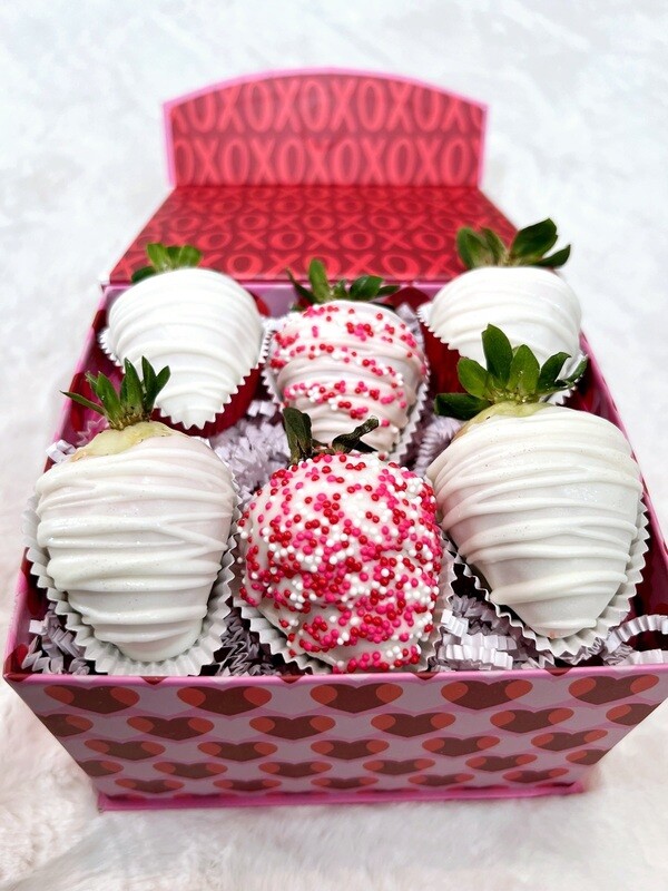 Happy Valentine&#39;s Strawberry Box