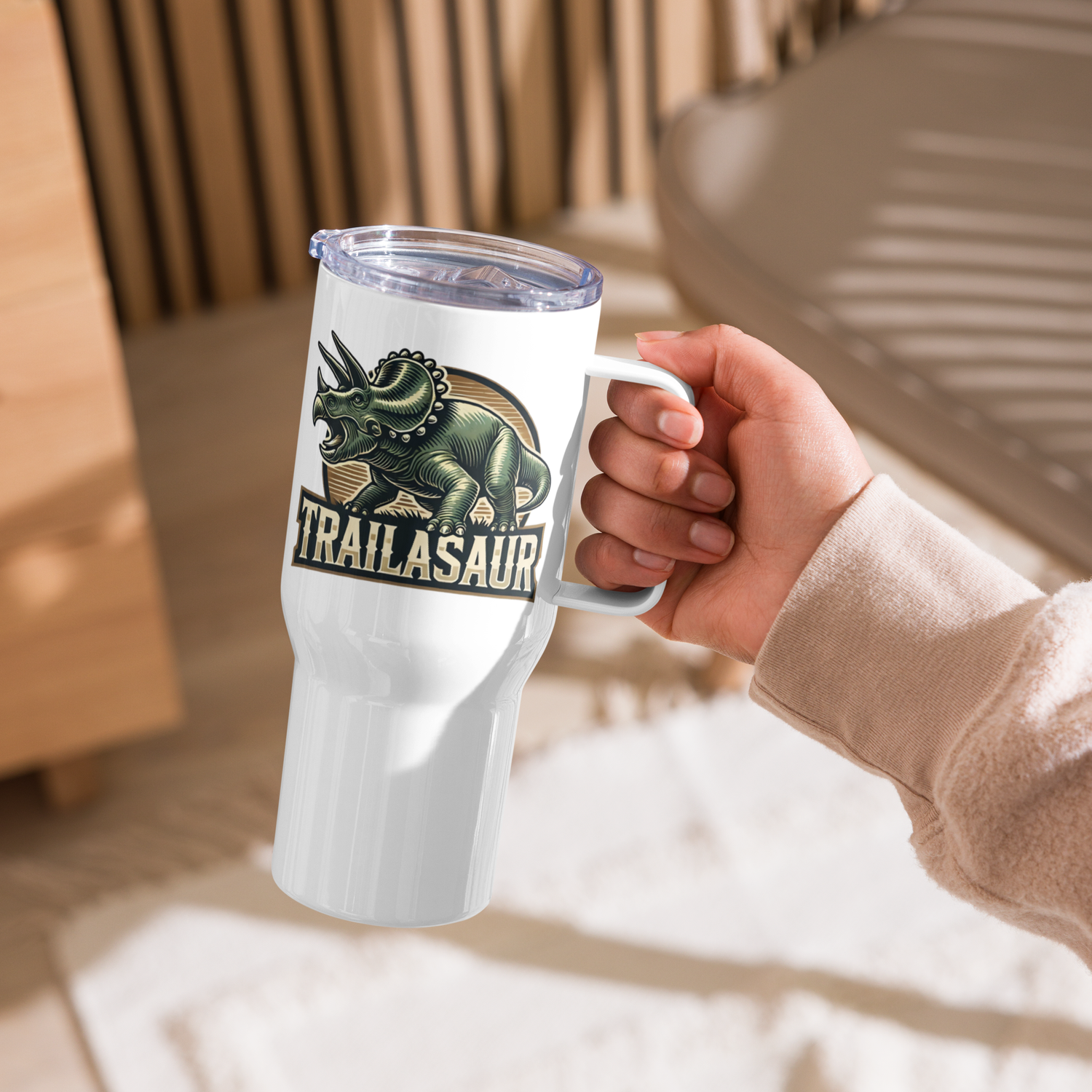 Trailceratops Explorer Travel Mug