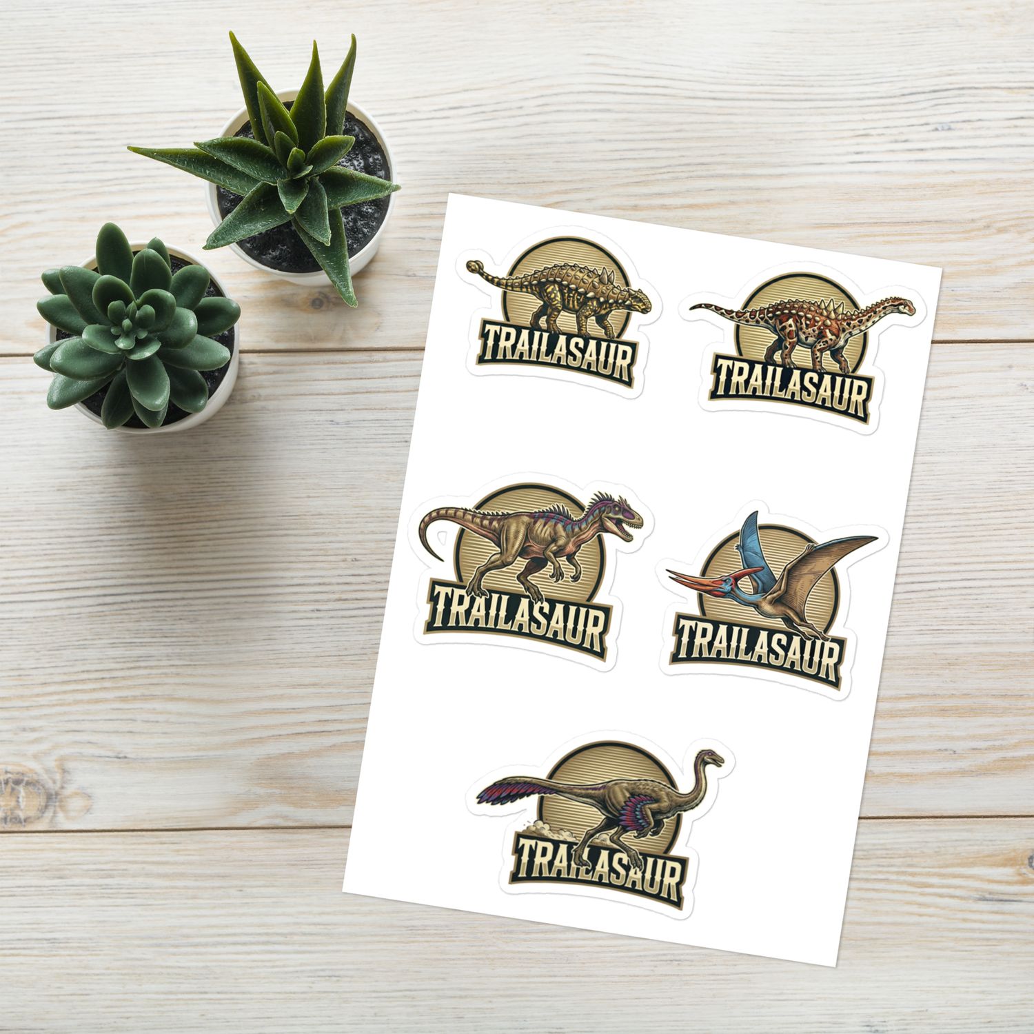 TRAILASAUR TEAM Sticker pack