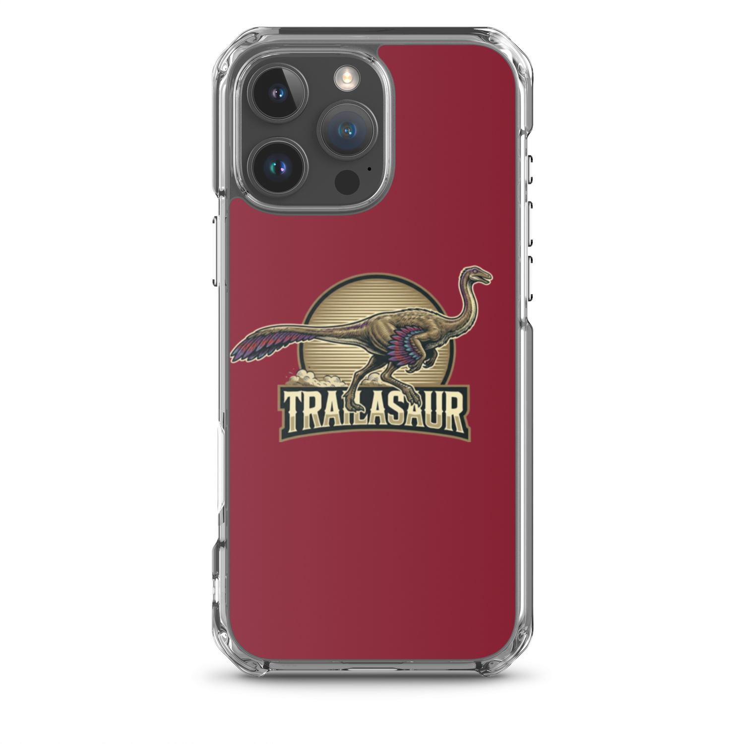 Ridge Runner MagSafe® Clear Case (Ornithomimus)