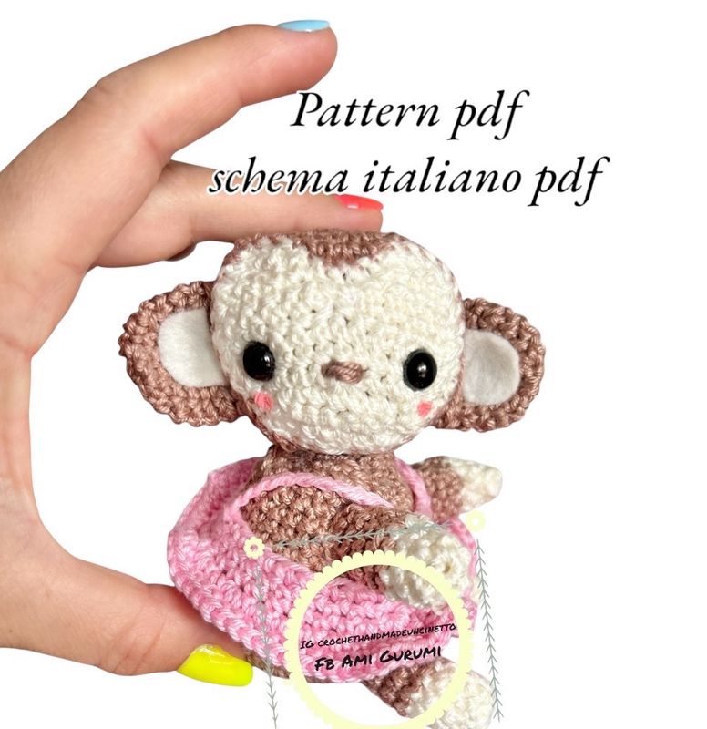 Schema Scimmia 10 centimetri (Coperto da copyright non divulgare)