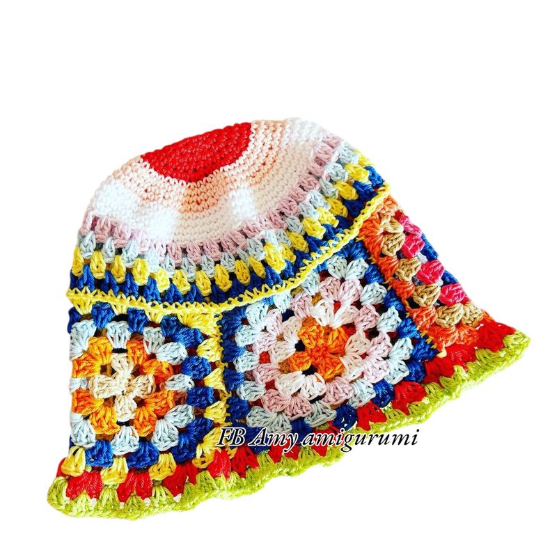 Cappello granny di cotone