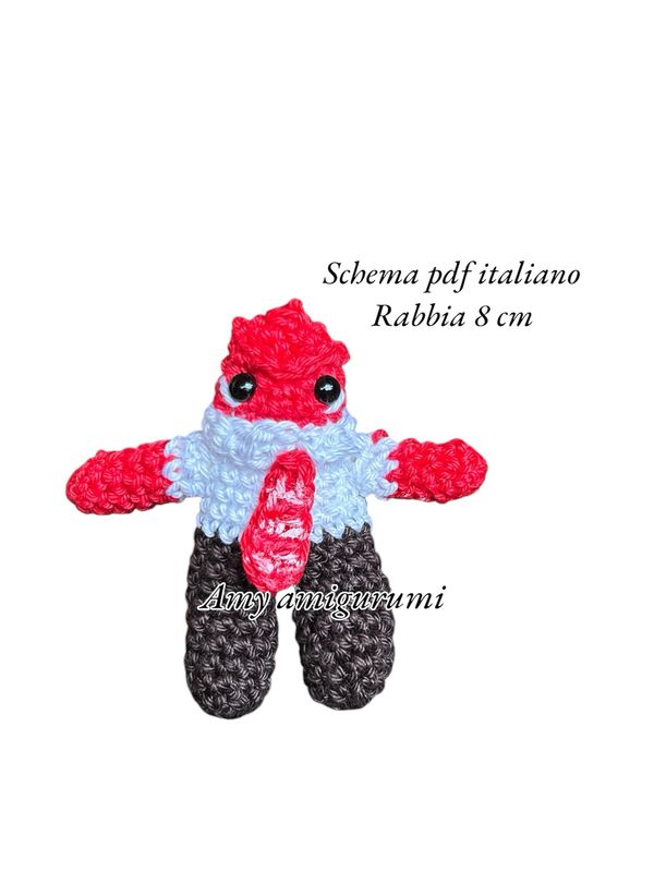 Schema Rabbia inside out 8 centimetri(Coperto da copyright non divulgare)