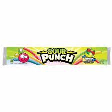 Sour Punch Straws, Flavor: Rainbow