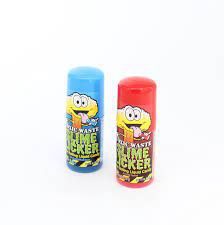 Toxic Waste Slime Licker, Size: Small, Flavor: Strawberry/Blue Razz