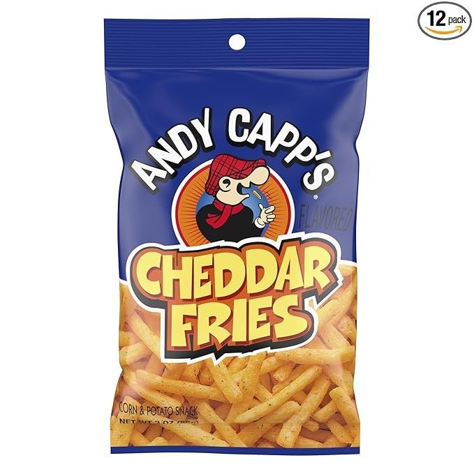 Andy Capp&#39;s Fries 3oz, Variety: Cheddar