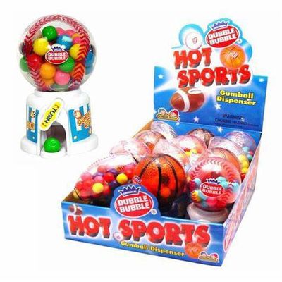 Dubble Bubble Sports Gumball Dispenser