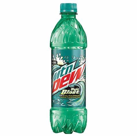 Mt Dew Baja Blast 16.9oz
