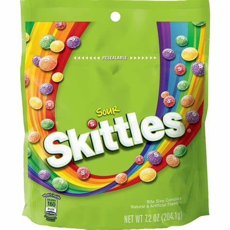 Skittles 7.2oz, Variety: Sour