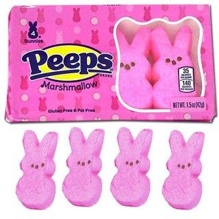 Peeps Bunnies 4ct, Variety: Pink